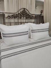 BARGELLO İŞİ NEVRESİM PİKE TAKIMI (ÜRÜNLERİMİZ GÖRSEL AMAÇLIDIR SİPARİŞ ALINIR )