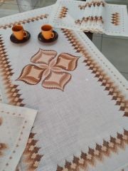 BARGELLO NAKIŞLI SALON TAKIMI(ÜRÜNLERİMİZ GÖRSEL AMAÇLIDIR SİPARİŞ ALINIR)