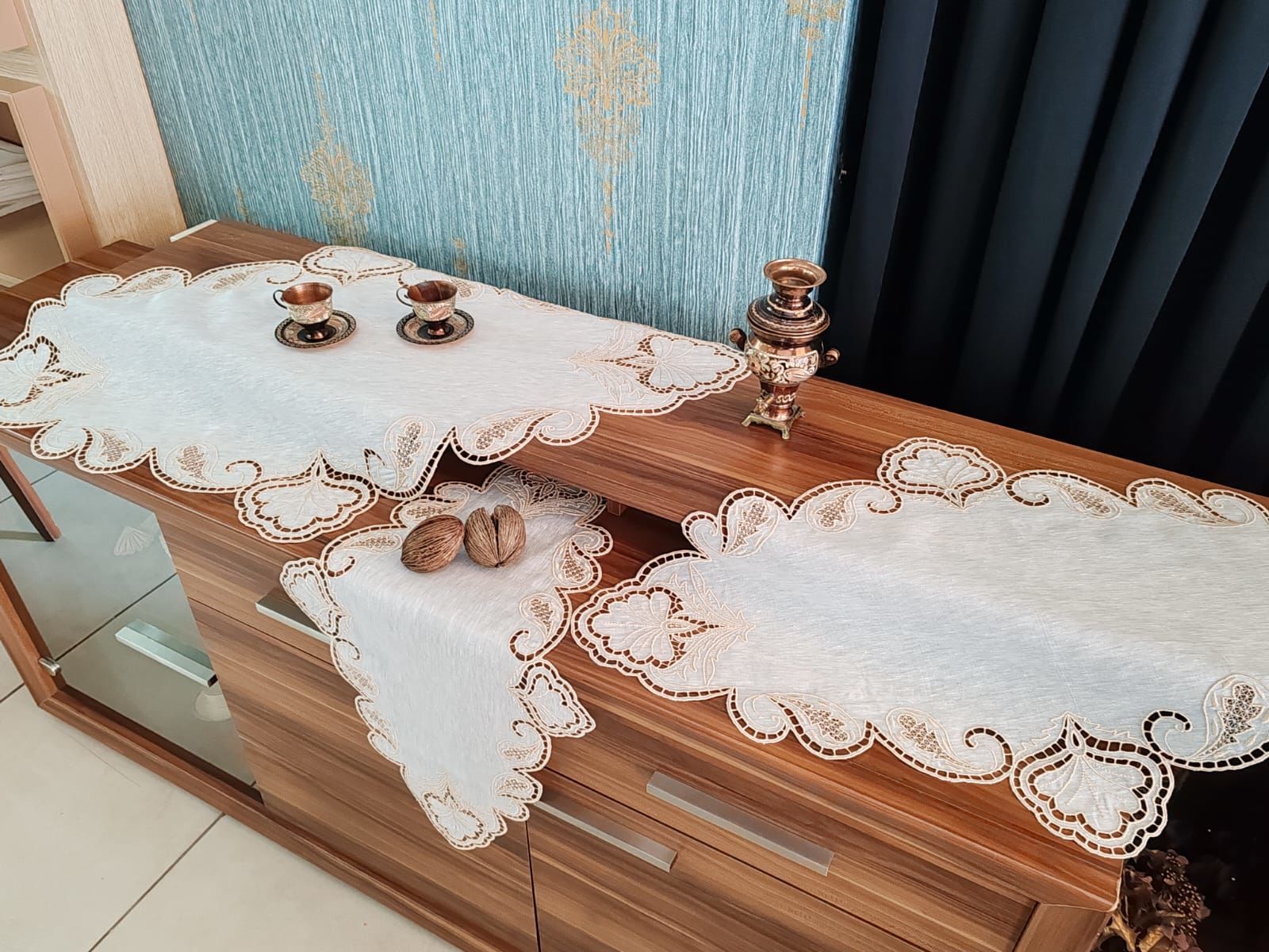 BEYAZ İŞİ SALON TAKIMI (ÜRÜNLERİMİZ GÖRSEL AMAÇLIDIR SİPARİŞ ALINIR)