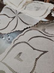 BEYAZ İŞ SALON TAKIMI (ÜRÜNLERİMİZ GÖRSEL AMAÇLIDIR SİPARİŞ ALINIR )