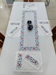 Çini Desen Amerikan Servis Takımı (ÜRÜNLERİMİZ GÖRSEL AMAÇLIDIR SİPARİŞ ALINIR)