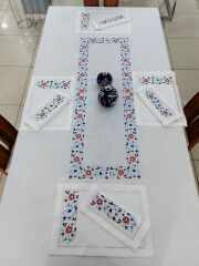 Çini Desen Amerikan Servis Takımı (ÜRÜNLERİMİZ GÖRSEL AMAÇLIDIR SİPARİŞ ALINIR)