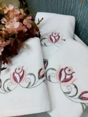 Makina Nakışı Pamuk Havlu (ÜRÜNLERİMİZ GÖRSEL AMAÇLIDIR SİPARİŞ ALINIR)