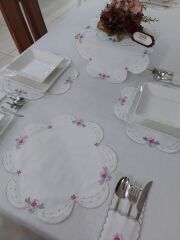 Makina Nakışı Gardenya Servis Takımı (ÜRÜNLERİMİZ GÖRSEL AMAÇLIDIR SİPARİŞ ALINIR)