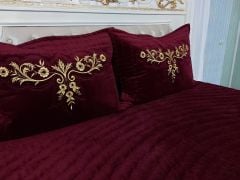 Maraş İşi Saray Model Yatak Örtüsü (ÜRÜNLERİMİZ GÖRSEL AMAÇLIDIR SİPARİŞ ALINIR)