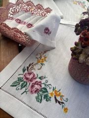 Kaneviçe El İşçiliği Çok Amaçlı Salon Takımı (ÜRÜNLERİMİZ GÖRSEL AMAÇLIDIR SİPARİŞ ALINIR)