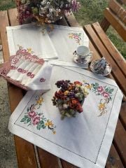 Kaneviçe El İşçiliği Çok Amaçlı Salon Takımı (ÜRÜNLERİMİZ GÖRSEL AMAÇLIDIR SİPARİŞ ALINIR)