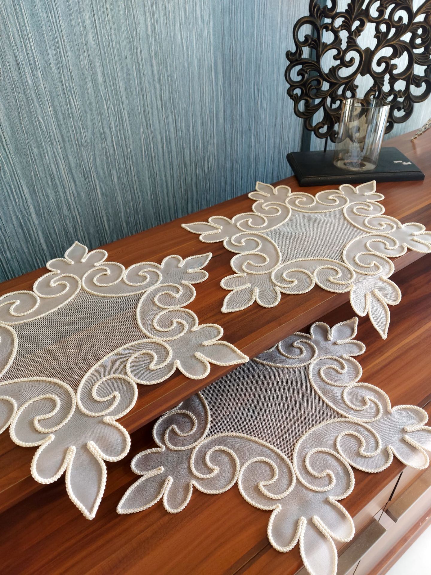 TÜL ANGLES YATAK ODASI TAKIMI (ÜRÜNLERİMİZ GÖRSEL AMAÇLIDIR SİPARİŞ ALINIR)