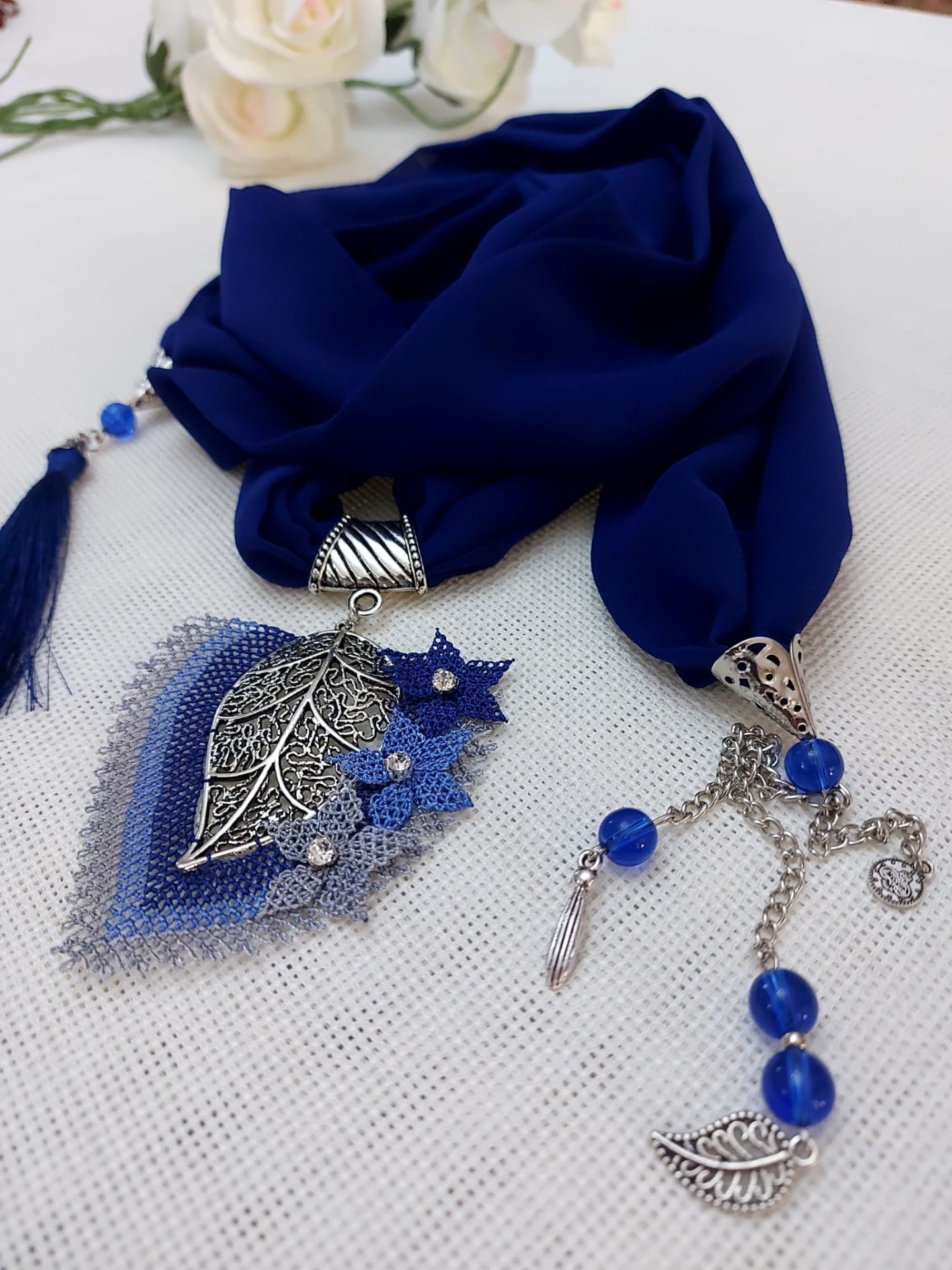 İĞNE OYASI FULAR (ÜRÜNLERİMİZ GÖRSEL AMAÇLIDIR SİPARİŞ ALINIR)