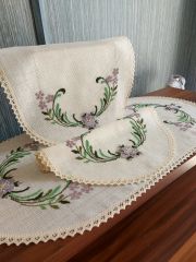 KANEVİÇE İĞNE OYASI YATAK ODASI TAKIMI (ÜRÜNLERİMİZ GÖRSEL AMAÇLIDIR SİPARİŞ ALINIR)