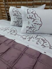 BEYAZ İŞ YORGAN TAKIMI (ÜRÜNLERİMİZ GÖRSEL AMAÇLIDIR SİPARİŞ ALINIR)