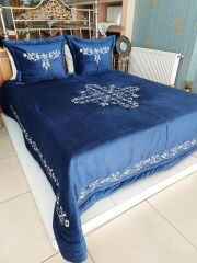 MARAŞ İŞİ SARAY MODEL YATAK ÖRTÜSÜ (ÜRÜNLERİMİZ GÖRSEL AMAÇLIDIR SİPARİŞ ALINIR)