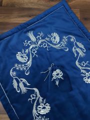 MARAŞ İŞİ LALE MODEL SECCADE TAKIMI 3 PARÇA (ÜRÜNLERİMİZ GÖRSEL AMAÇLIDIR SİPARİŞ ALINIR)