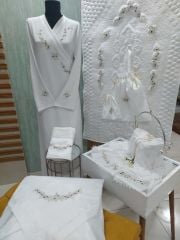 BREZİLYA İŞİ SECCADE TAKIMI (ÜRÜNLERİMİZ GÖRSEL AMAÇLIDIR SİPARİŞ ALINIR)