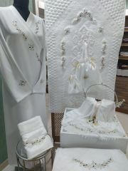 BREZİLYA İŞİ SECCADE TAKIMI (ÜRÜNLERİMİZ GÖRSEL AMAÇLIDIR SİPARİŞ ALINIR)