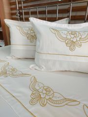 MAT PAMUK SATEN PİKE TAKIMI (ÜRÜNLERİMİZ GÖRSEL AMAÇLIDIR SİPARİŞ ALINIR)