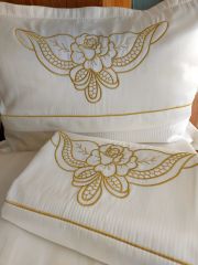 MAT PAMUK SATEN PİKE TAKIMI (ÜRÜNLERİMİZ GÖRSEL AMAÇLIDIR SİPARİŞ ALINIR)