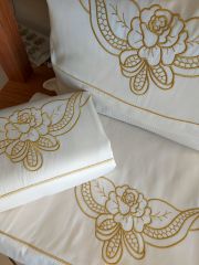 MAT PAMUK SATEN PİKE TAKIMI (ÜRÜNLERİMİZ GÖRSEL AMAÇLIDIR SİPARİŞ ALINIR)