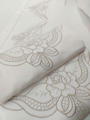 MAT PAMUK SATEN PİKE TAKIMI (ÜRÜĞNLERİMİZ GÖRSEL AMAÇLIDIR SİPARİŞ ALINIR)