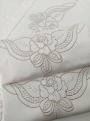 MAT PAMUK SATEN PİKE TAKIMI (ÜRÜĞNLERİMİZ GÖRSEL AMAÇLIDIR SİPARİŞ ALINIR)