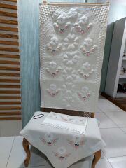 ÇİN İĞNESİ SECCADE TAKIMI 3PARÇA (ÜRÜNLERİMİZ GÖRSEL AMAÇLIDIR SİPARİŞ ALINIR)