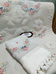 ÇİN İĞNESİ SECCADE TAKIMI 3PARÇA (ÜRÜNLERİMİZ GÖRSEL AMAÇLIDIR SİPARİŞ ALINIR)