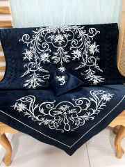 MARAŞ İŞİ ATİYE MODEL SECCADE TAKIMI 3 PARÇA (ÜRÜNLERİMİZ GÖRSEL AMAÇLIDIR SİPARİŞ ALINIR)