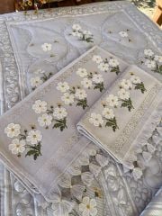 KANEVİÇE İĞNE OYASI SECCADE TAKIMI 4 PARÇA (ÜRÜNLERİMİZ GÖRSEL AMAÇLIDIR SİPARİŞ ALINIR