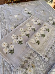 KANEVİÇE İĞNE OYASI SECCADE TAKIMI 4 PARÇA (ÜRÜNLERİMİZ GÖRSEL AMAÇLIDIR SİPARİŞ ALINIR