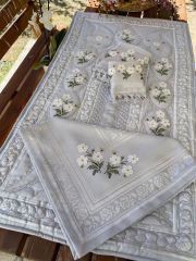 KANEVİÇE İĞNE OYASI SECCADE TAKIMI 4 PARÇA (ÜRÜNLERİMİZ GÖRSEL AMAÇLIDIR SİPARİŞ ALINIR