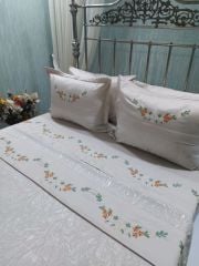 MAT PAMUK SATEN PİKE TAKIMI (ÜRÜNLERİMİZ GÖRSEL AMAÇLIDIR SİPARİŞ ALINIR)