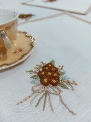 BREZİLYA NAKIŞLI MUTFAK TAKIMI (ÜRÜNLERİMİZ GÖRSEL AMAÇLIDIR SİPARİŞ ALINIR)