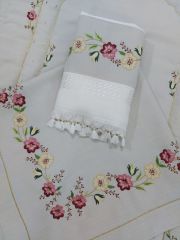 ÇİN İĞNESİ SECCADE TAKIMI (ÜRÜNLERİMİZ GÖRSEL AMAÇLIDIR SİPARİŞ ALINIR)