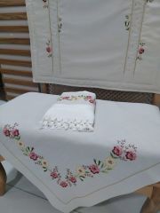 ÇİN İĞNESİ SECCADE TAKIMI (ÜRÜNLERİMİZ GÖRSEL AMAÇLIDIR SİPARİŞ ALINIR)