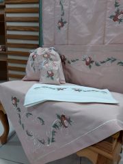 GÜLLÜ SECCADE TAKIMI (ÜRÜNLERİMİZ GÖRSEL AMAÇLIDIR SİPARİŞ ALINIR)