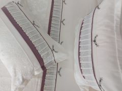 BREZİLYA İŞİ PİKE TAKIMI (ÜRÜNLERİMİZ GÖRSEL AMAÇLIDIR SİPARİŞ ALINIR)