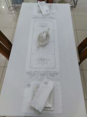 BEYAZ İŞ SERİS TAKIMI (ÜRÜNLERİMİZ GÖRSEL AMAÇLIDIR SİPARİŞ ALINIR)