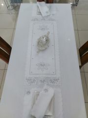 BEYAZ İŞ SERİS TAKIMI (ÜRÜNLERİMİZ GÖRSEL AMAÇLIDIR SİPARİŞ ALINIR)