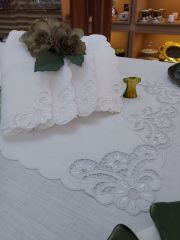 BEYAZ İŞ SERVİS TAKIMI (ÜRÜNLERİMİZ GÖRSEL AMAÇLIDIR SİPARİŞ ALINIR)