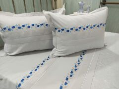 BREZİLYA İŞİ NEVRESİM VE PİKE TAKIMI ÜRÜNLERİMİZ GÖRSEL AMAÇLIDIR SİPARİŞ ALINIR)