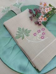 YAPRAK DESEN SERVİS TAKIMI (ÜRÜNLERİMİZ GÖRSEL AMAÇLIDIR SİPARİŞ ALINIR)