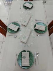 YAPRAK DESEN SERVİS TAKIMI (ÜRÜNLERİMİZ GÖRSEL AMAÇLIDIR SİPARİŞ ALINIR)