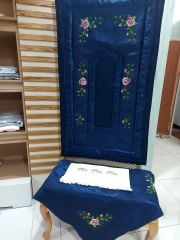 KANEVİÇE SECCADE TAKIMI (ÜRÜNLERİMİZ GÖRSEL AMAÇLIDIR SİPARİŞ ALINIR)