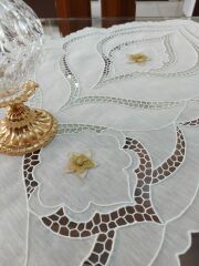 BEYAZ İŞ SALON TAKIMI 3 PARÇA (ÜRÜNÜMÜZ GÖRSEL AMAÇLIDIR SİPARİŞ ALINIR)