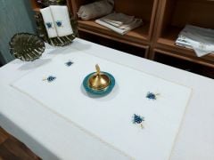 BREZİLYA NAKIŞLI MUTFAK TAKIMI (ÜRÜNLERİMİZ GÖRSEL AMAÇLIDIR SİPARİŞ ALINIR)