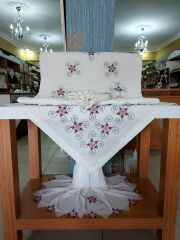 İĞNE OYASI SECCADE TAKIMI (ÜRÜNLERİMİZ GÖRSEL AMAÇLIDIR SİPARİŞ ALINIR)