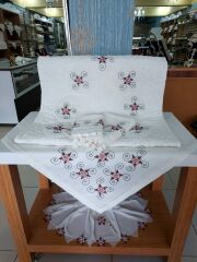 İĞNE OYASI SECCADE TAKIMI (ÜRÜNLERİMİZ GÖRSEL AMAÇLIDIR SİPARİŞ ALINIR)