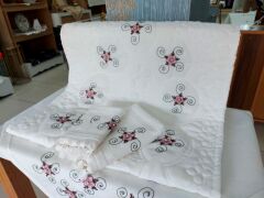 İĞNE OYASI SECCADE TAKIMI (ÜRÜNLERİMİZ GÖRSEL AMAÇLIDIR SİPARİŞ ALINIR)