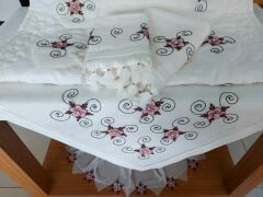 İĞNE OYASI SECCADE TAKIMI (ÜRÜNLERİMİZ GÖRSEL AMAÇLIDIR SİPARİŞ ALINIR)