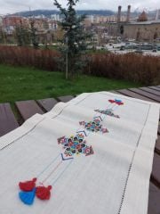 KANEVİÇE TEK ÖRTÜ ( ÜRÜNÜMÜZ GÖRSEL AMAÇLIDIR SİPARİŞ ALINIR)